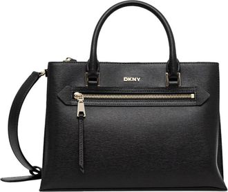 DKNY Bryant Ave SM Satchel Tote Bag - Dames - Handtassen - Zwart - ONE Size - Tassen