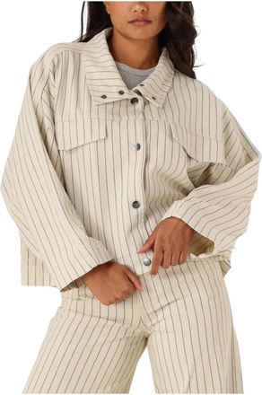 Co'Couture Light Pin Box Jas - Dames - Zomerjassen - Beige - L - Jassen