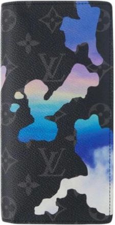Louis Vuitton Pre-owned Wallets, male, Multicolor, Size: ONE SIZE Pre-owned Long wallet (bi-fold)