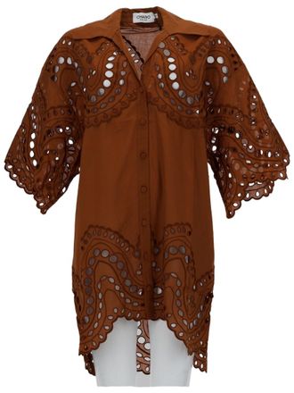 Charo Ruiz Ibiza Tao Loose Fit Puffed Blouse