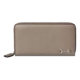 Gucci 25 Horsebit Zip Around Wallet Beige 846954-AAFP1-2816
