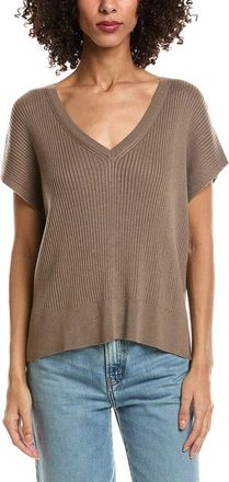 Splendid Georgie V-Neck Cashmere-Blend Sweater