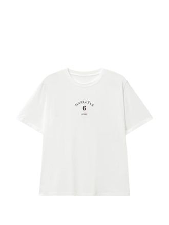 Maison Margiela Logo Cotton T Shirt