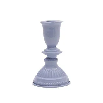 Foreside Home And Garden Enamel Vintage Style Taper Candle Holder in Blue at Nordstrom