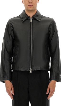 Sunflower Short Leather Jacket-Uomo