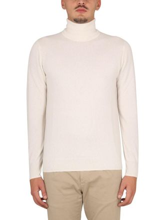 Aspesi 100% Cashmere Turtleneck Sweater - Beige
