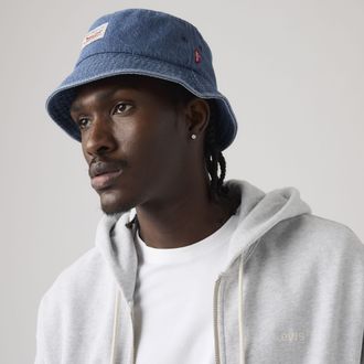 Levi's Strauss Bucket Hat - Mens - L - Blue