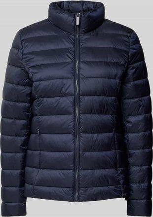 Christian Berg Steppjacke mit Stehkragen in Dunkelblau, Gr&ouml;&szlig;e 38