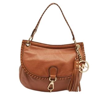 Michael Kors Pre-owned Shoulder Bags, female, Brown, Size: ONE SIZE Pre-owned Hobo Bag