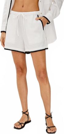Rails Sunny Mid Rise Pull-On Short In Black