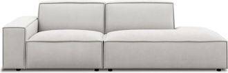 Castlery Customized Light Gray Performance Side Chaise Sofa Right Facing | Jonathan by Castlery, Grey, Castlery Furniture