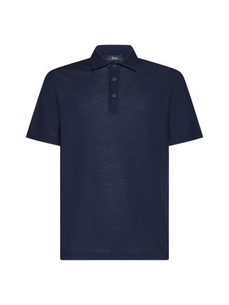 Herno Cotton Jersey Polo Shirt