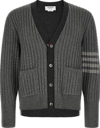 Thom Browne Hombre, Jerseys, Gris, Talla: XL