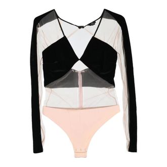 Elisabetta Franchi Dames, Tops, Veelkleurig, Maat: XS Poliester