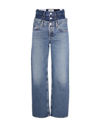 A Gold E Elson Pendulum Portrait Jeans