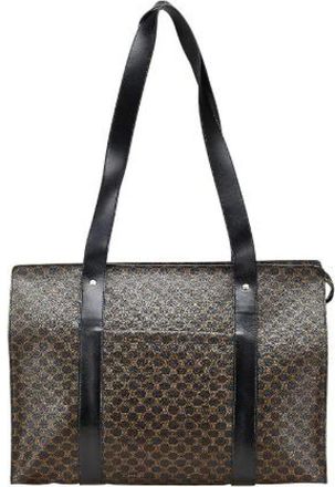 Celine Pre-owned Shoulder Bags, female, Brown, Size: ONE SIZE Pre-owned Leather celine-bags