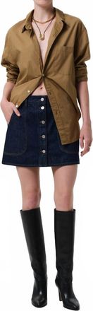 Citizens Of Humanity Curved Pocket Mini Skirt In Amherst
