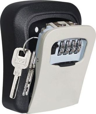 OEM Caja De Seguridad Para Llaves Inmobiliarias Ch-846, Cerradura De Combinaci&oacute;n, 115 X 95 X 40 Mm, Metal