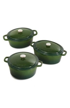 Berghoff Neo 6-Piece Cast Iron Dutch Oven Cookware Set in Green at Nordstrom Rack