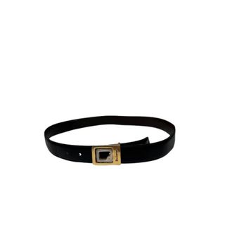 Burberry unisex, Pre-owned, Zwart, Maat: ONE Size Leer