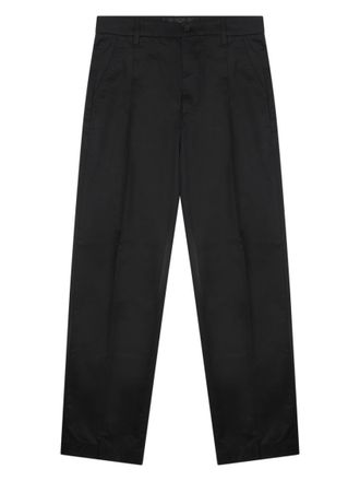 Department Five Black Relaxed Trousers