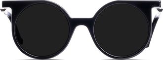 Vava WL0059 Black Mens Sunglasses Size 49