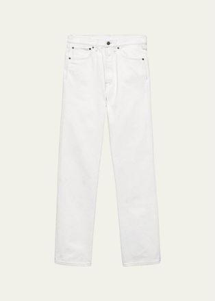 Prada Mens Denim Straight Leg Five-Pocket Pants