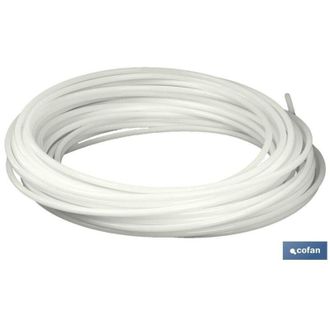 cofan Caja De 25mt. Tubo De Ptfe 8x10, R&aacute;pida Conducci&oacute;n De L&iacute;quidos, Gran Resistencia Qu&iacute;mica, Soporta Altas Temperaturas: 260&ordm;c. Cajas De 25 M. - Cofan