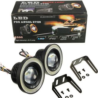 OEM Luces Diurnas Led Cob Con Forma De Ojo De &Aacute;ngel, Medianas, 6,5 Cm