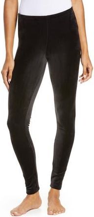 Felina Velour Leggings in Black at Nordstrom Rack, Size Medium