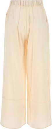 Le Kasha Womens With Trousers White Silk