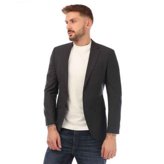 HUGO BOSS Heren Boss Jeckson Blazer Jacket in Grijs