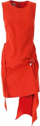 Moschino Korte Casual Jurk - Dames - Korte kleedjes - Rood - L - Kleedjes