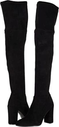 Kenneth Cole Justin KLF0072E4 Women Black Over-the-Knee Boot LION26