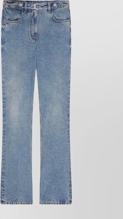 Givenchy denim trousers featuring chain accents