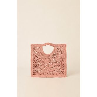 BTB Los Angeles Lacera Top Handle Tote in Petal at Nordstrom