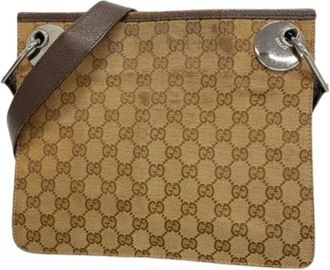 Gucci Pre-owned Cross Body Bags, female, Brown, Size: ONE SIZE Pre-owned Cross Body Bag