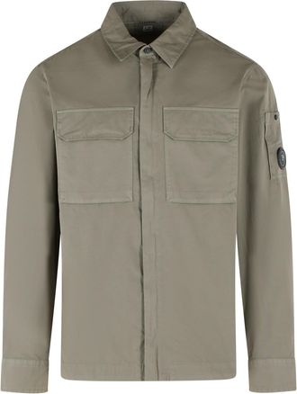 C.P. Company CP Company beige katoenen overshirt