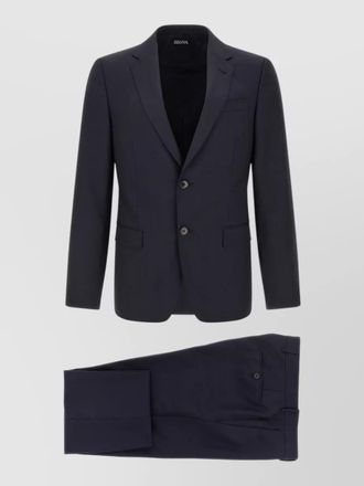 Ermenegildo Zegna mohair wool tailored dress jacket suit