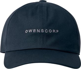 Rick Owens Caps, unisex, Black, Size: M Embroidered Baseball Cap