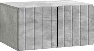 vidaXL Mueble De Tv De Pared 59,5 X 41 X 30 Cm Gris Hormig&oacute;n Vidaxl
