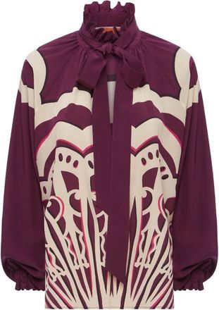 La DoubleJ Cerere Blouse - Dames - Blouses - Paars - XS - Overhemden