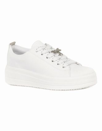 Remonte Womens Movie Womens Trainers - White Lea - Size: 6.5