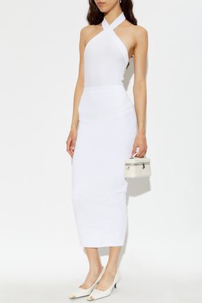 Balmain Long Skirt, Womens, White