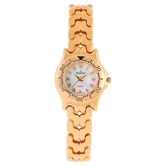 Peugeot Luxury MOP Bracelet Watch- 25MM in Gold at Nordstrom