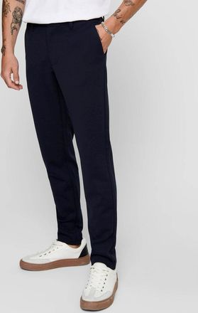 Only & Sons Mark Broek - Marine (stretch broek)