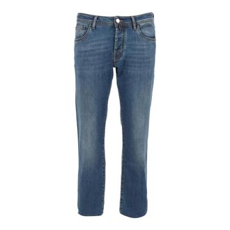 Jacob Cohen Dames, Jeans, Blauw, Maat: W30 Katoen