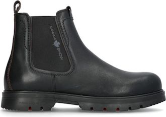 Canada Snow Mount Faden Elastic Panel Ankle Boots