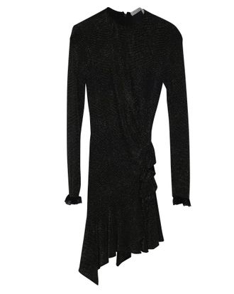 Philosophy di Lorenzo Serafini Philosophy Di Lorenzo Serafini Sparkled Dress in Black Polyamide
