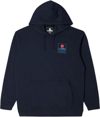 Edwin Hombre, Sudaderas, Azul, Talla: L